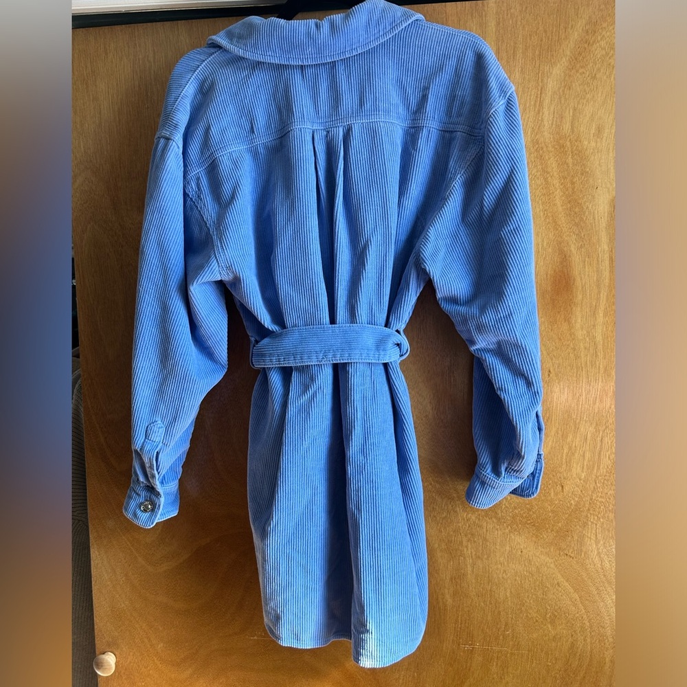 ASOS | Corduroy Button Up Tie Dress - Picture 2 of 2